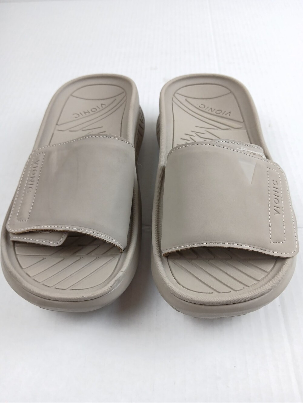 Vionic Women Rejuvenate Recovery Slide Sandal Slip On Cobblestone Grey - Picture 3 of 12